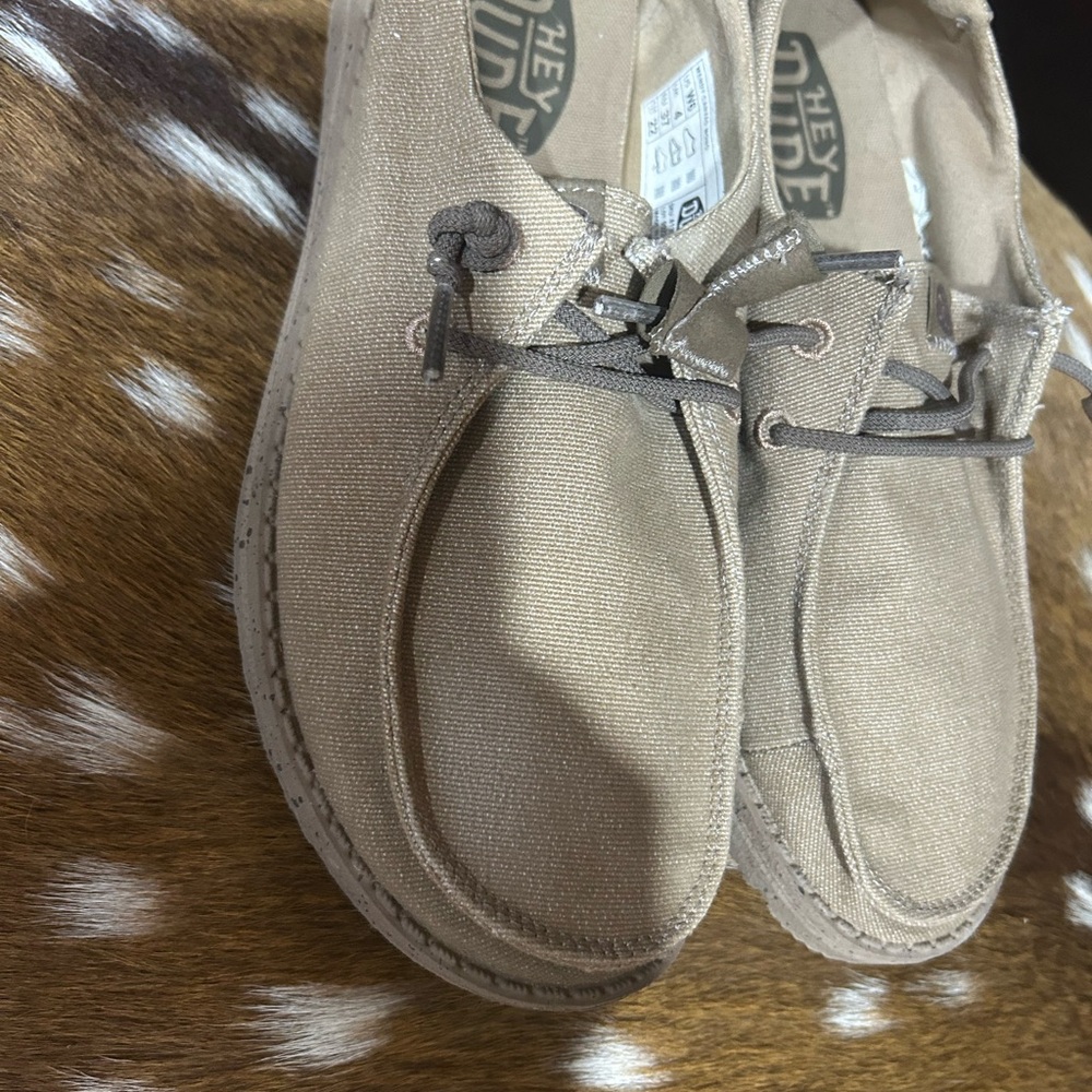 Hey Dude Light Brown Loafers